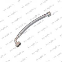 Джилекс шланг в металл. 3/4"П с угол. 3/4"М, L=265 мм, нерж. (D18) (для Джилекс 50/28 Ч-18) (М3997)