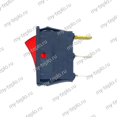 Выключатель 1-клавишный для котла Эльбрус ЭВПМ-4,8 (vyklElbrus48)